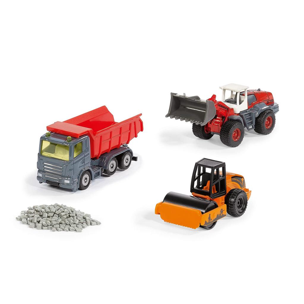 SIKU Gift Set Construction Vehicles for Ages 3 and Up SK6329