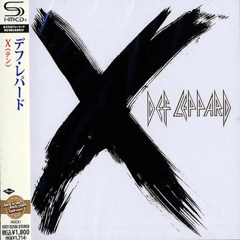 CD DEF LEPPARD  X SHMCD UICY25186 BLUDGEON RIFFO 2012 Japan Obi Rock