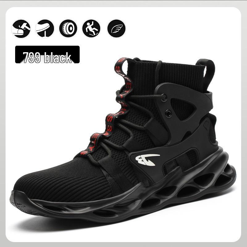 Men's Winter Safety Boots: Anti-Smash, Anti-Puncture, Warm, Comfortable, Casual Protection Shoes