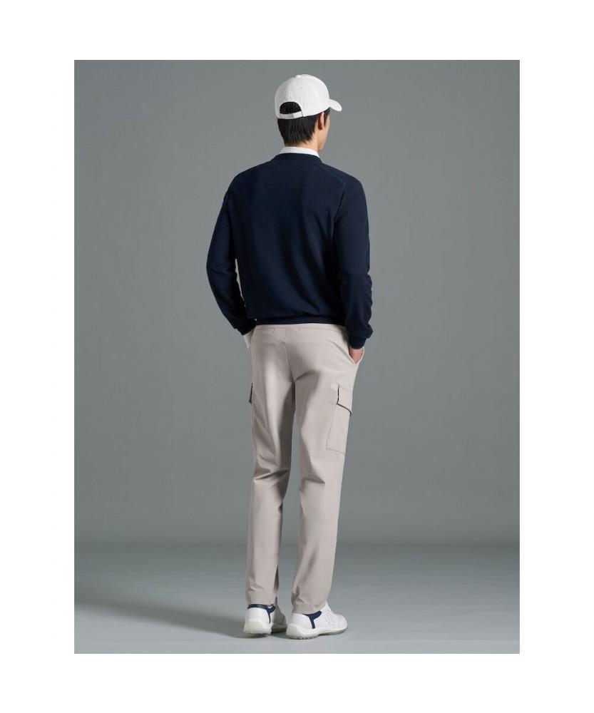 BEANPOLE GOLF Men'S Round Pullover Navy