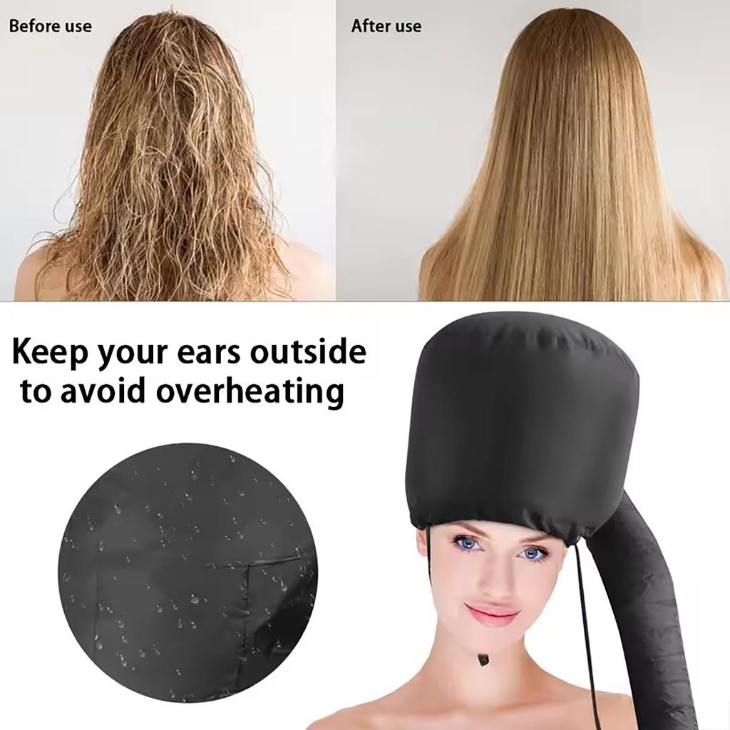 1pc Electric hair dryer cap-professional hair dryer dry hair cap, easy and quick hair drying experience.