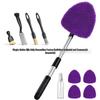 Telescopic Microfiber Car Window Cleaning & Defogging Brush Set
