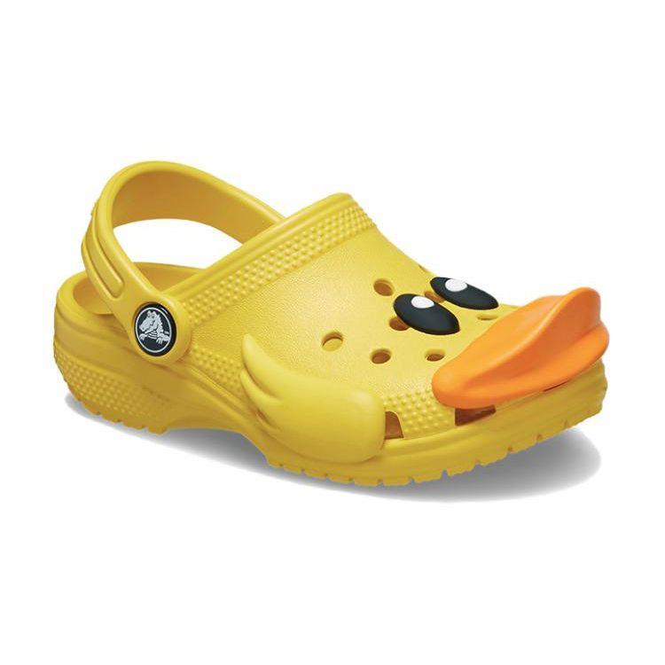 Crocs Resin Comfortable Fashion Kids Sandals Kids Sandals Yellow 210193-75Y