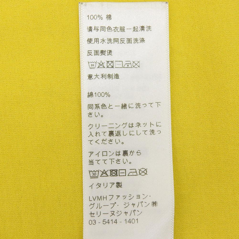 Celine Excellent Condition Logo T-shirt, Men's, Mustard, XXL, 2X681501F Tops XXL mustardUsed