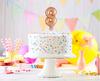 Foil Balloon for Cake, Number 8, Rose Gold, 1 Piece