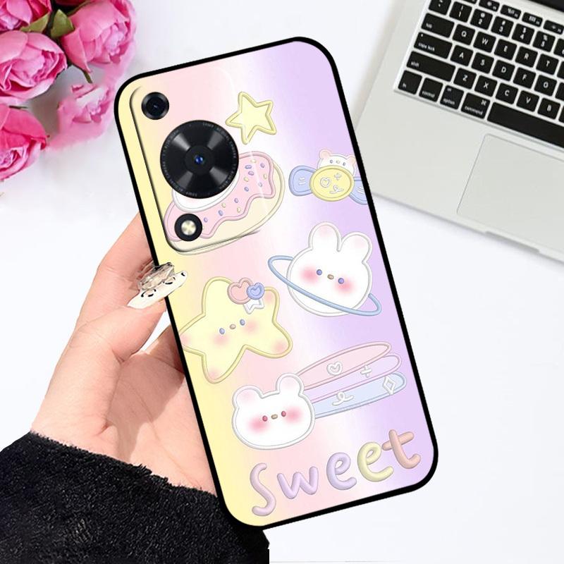 

For Huawei Nova Y72S Case Y72 Y63 4G Fashion Cartoon Cover Soft Silicone Fundas For Huawei Nova Y63 Phone Back Bumper Novay72 Huawei Nova Y72S