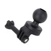 1in Ball Mount Adapter Aluminum Alloy Rubber for Insta360 One X2 X One R RS GO 2 B Size Double Socket Arm