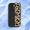 Fashion Leopard Print For Samsung Galaxy S25 S24 S23 Ultra S22 S21 Plus S20 Black Soft Silicone Protective Case
