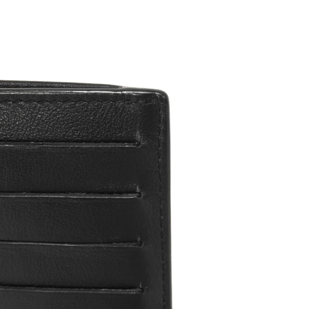 Used 10656 Zip Card Holder 2ESBC250VPD_H03E 7943 Logo Punching Calfskin Card Case Oblique Galaxy Men's from Japan