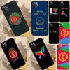 Eritrea Vlag Telefoonhoesje Voor iPhone 15 Pro Max 14 13 12 11 16 17 Pro Max mini 15 16 Plus 16e 17 Air Cover