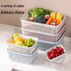 Double-Layer Kitchen Draining Basket: Multi-functional Sink Basin for Dishwashing & Vegetable Washing