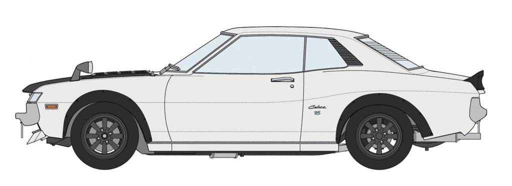 Hasegawa Scale Toyota Celica 1600GT Custom Version Plastic Model Kit 20672 1/24