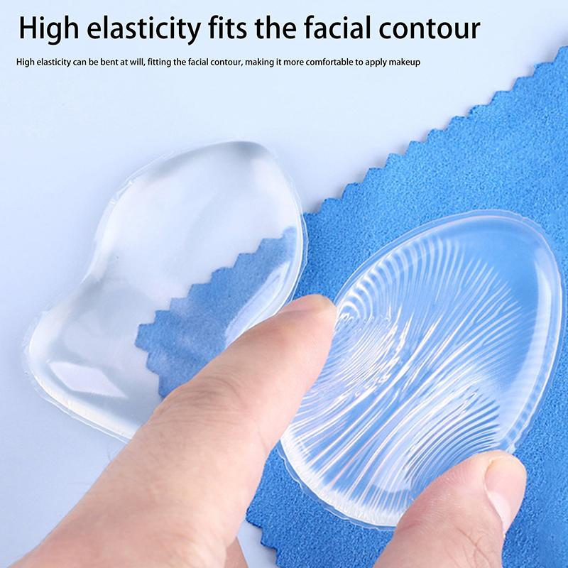 

Мягкий силиконовый гель-спонж для пудры, косметический крем для лица, BB-крем, без пудры, косметические инструменты для макияжа прозрачный