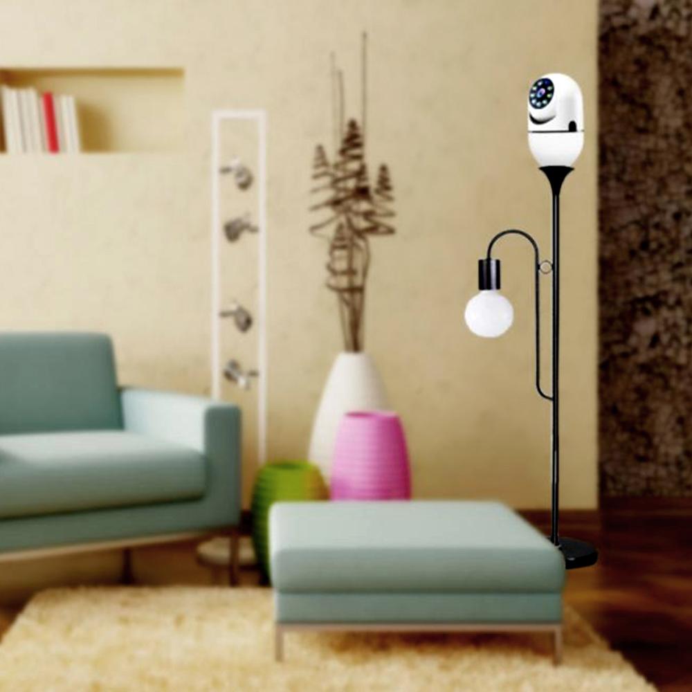 WiFi 360 panoramatická žárovková kamera 1080p bezpečnostní kamera s 2,4 GHz WiFi 360° panoramatické sledování