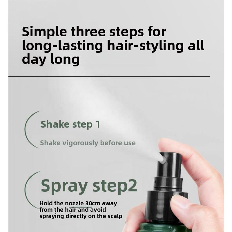 Styling Base Fluffy Water Fluffy Liquid Spray Men and Women Leaved-in High Cranium Refreshing Long Lasting Hairspray