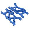 1 Pair Metal Aluminum Alloy Rear Lower Rocker Arm for ARRMA 1 7 INFRACTION 6S   1 8 RC CarBlue