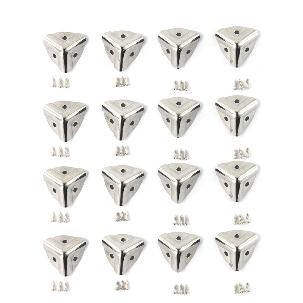 12 STÜCKE Metall-Eckenschutz für Kosmetikkoffer, Holzkoffer, Flightcases, Retro-Möbelbeschläge, Schutz