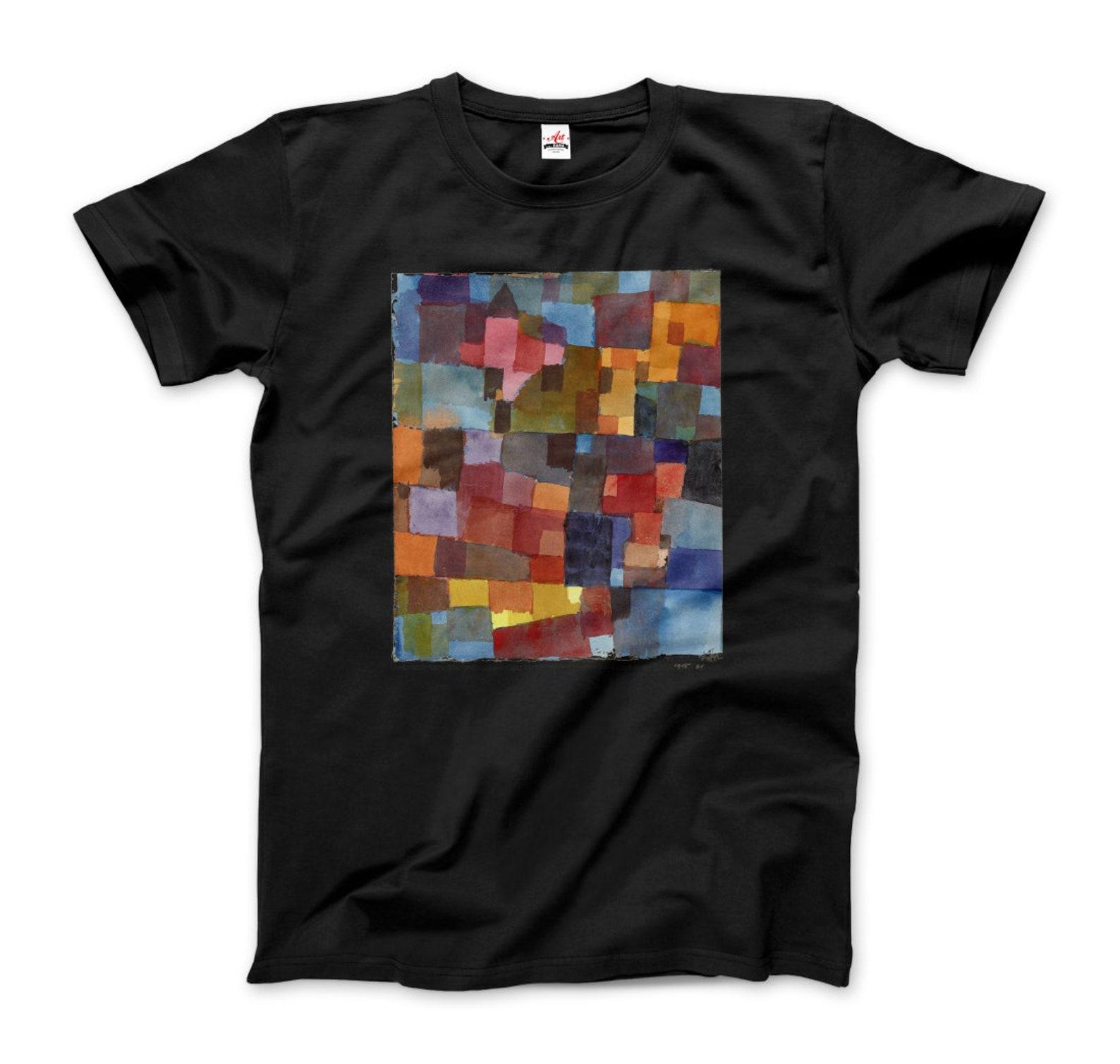 Paul Klee - Raumarchitecturen (Auf Kalt-Warm) Artwork T-Shirt M