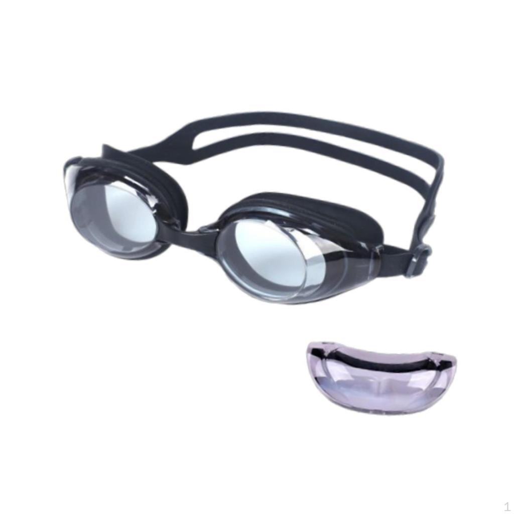Adult Swim Goggles, Clear View Eyewear for Swimming Pool And Beach Use
