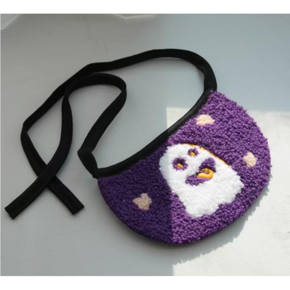 

Dog cat saliva towel bib belly pocket pumpkin ghost festival cat christmas pet supplies clothes decoration dog supplies M Size (for pets within 7.5kg)