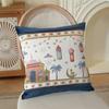 Woven Jacquard Star Moon Castle Camel Cushion Cover Living Room Sofa Decorative Pillowcase