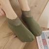 Women Ankle Socks Super Soft Lace Trim Non-Slip Highly Elastic Stretchy Thicken Thermal Harajuku Women Floor Socks