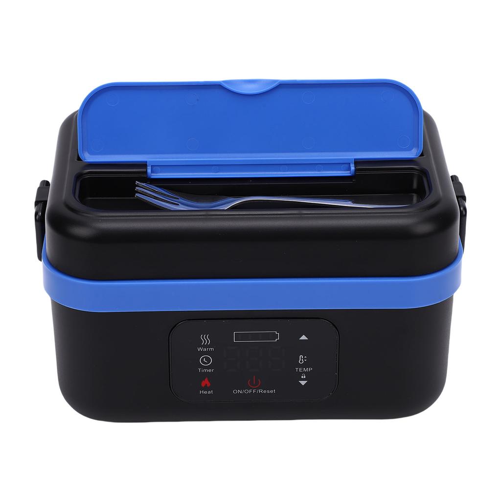 Cordless Electric Lunch Box 8000mAh 60W 1L Portable Food Warmer with 6 Temperature Settings Leakproof for Office
