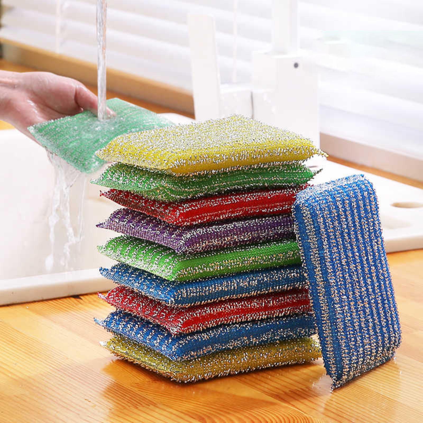 

Extra-Thick, High-Density Dishwashing Sponge Kitchen Cleaning Cloth One Size
