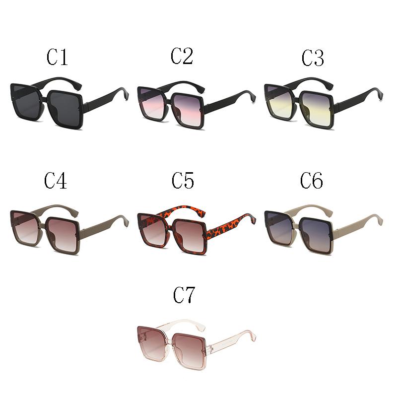 Vintage Classic Square Sunglasses Fashion Women Men Brand Designer Sun Glasses Retro Gradient Outdoor Lady Man Glasses UV400
