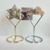 Metal Crystal Display Stand Multipurpose Crystal Holder Agate Display Shelf  Photography Props