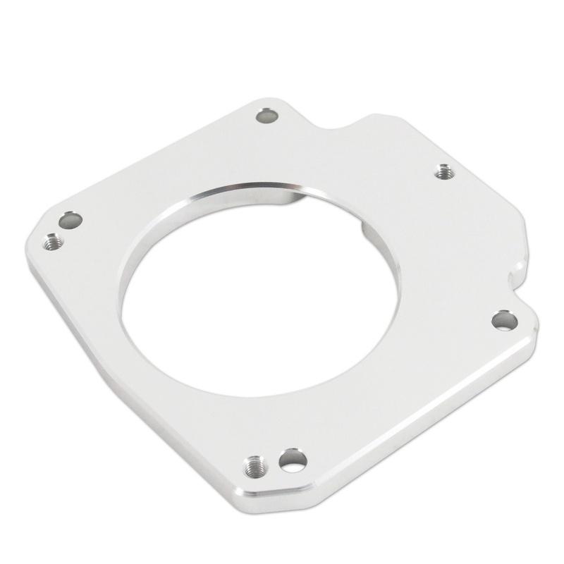 For LS2 For LH6 Throttle Body Adapter Kit for DrivebyWire Systems CNC Machined Aluminum Compatible with 3 Bolt to 4 Bolt