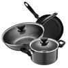 SUPOR Cool Black 3-Piece Cookware Set