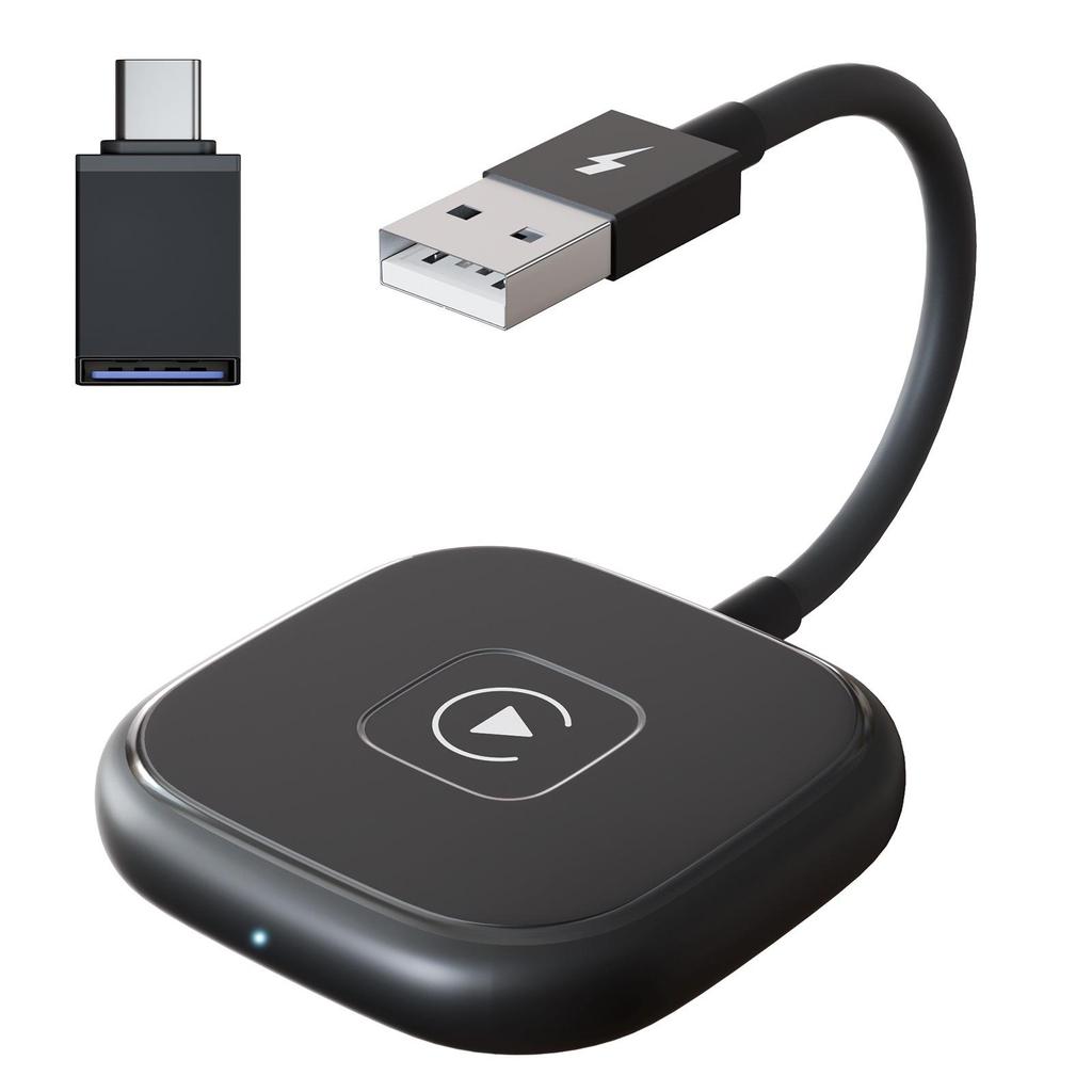 Wireless CarPlay & Android Auto Adapter Box