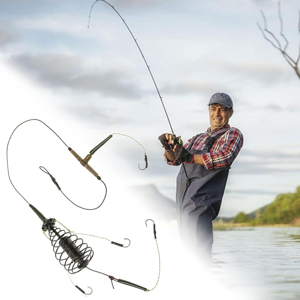 Fishing Holder | Fishing Feeder Basket Holder, Basket, Trap for Saltwater , Recreational Fish Accessories