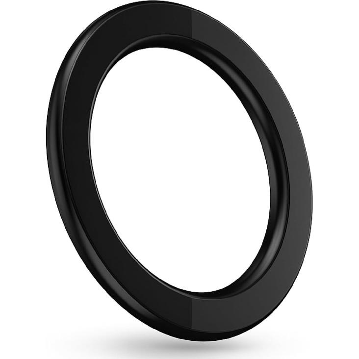 Magnetic Phone Wall Mount – Hands-Free Shower Mirror Holder & Car Sticker Stand, Compatible with iPhone 17 16 15 14 13 12 Pro Max Mini (Black)