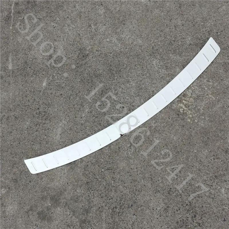 For Infiniti QX70 2013 2014-2019 Rear Door Bumper Protector sill plate/ Trunk Tread Plate Trim rear styling car accessories