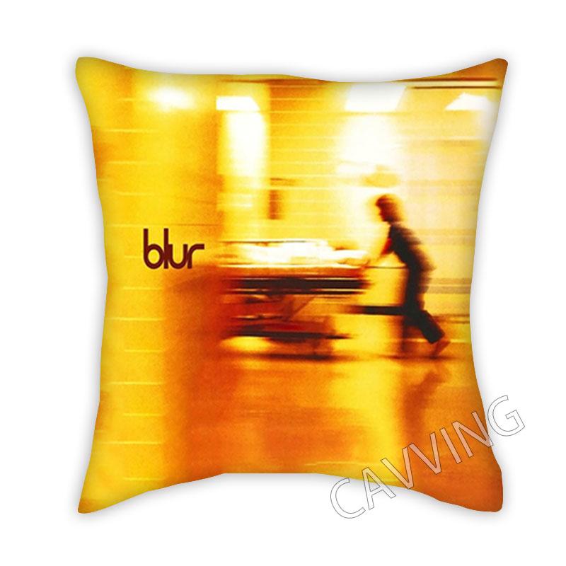 

BLUR Band 3D-печать Полиэстер Декоративные наволочки Бросок Чехол для подушки Квадратные наволочки на молнии Подарки Наволочки