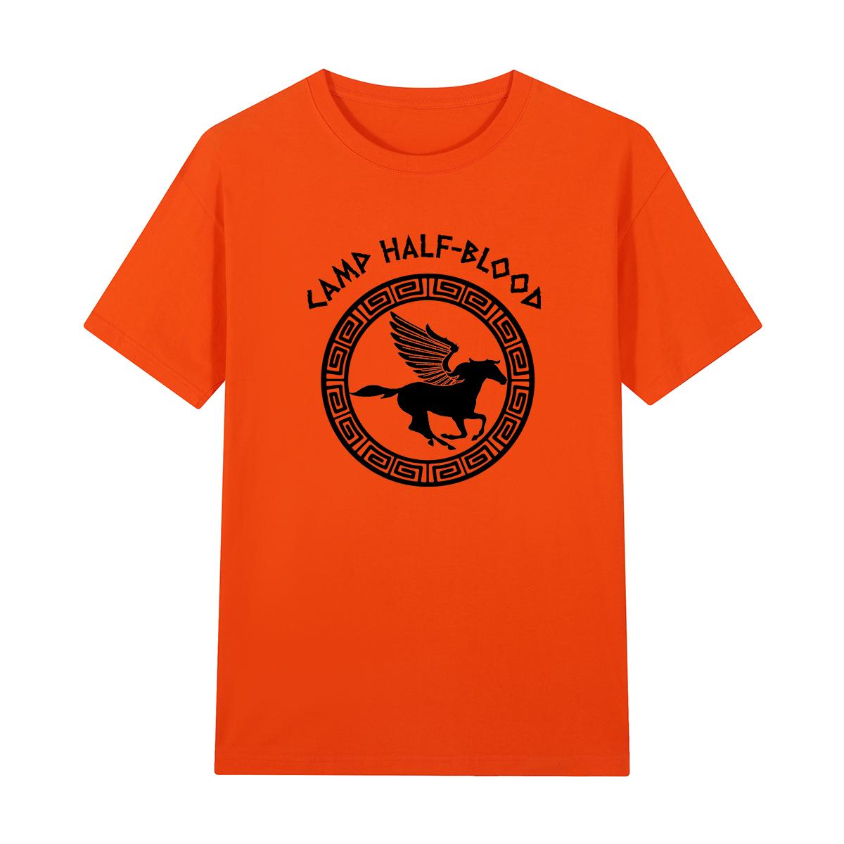 

Percy Jackson Camp Half Blood Vintage T-shirt Cotton Men T shirt New Tee Tshirt Womens Tops 3XL