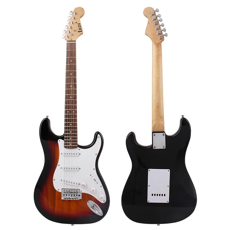 Beginner ST Classic Electric Guitar, 22-Fret Adult Entry-Level Set