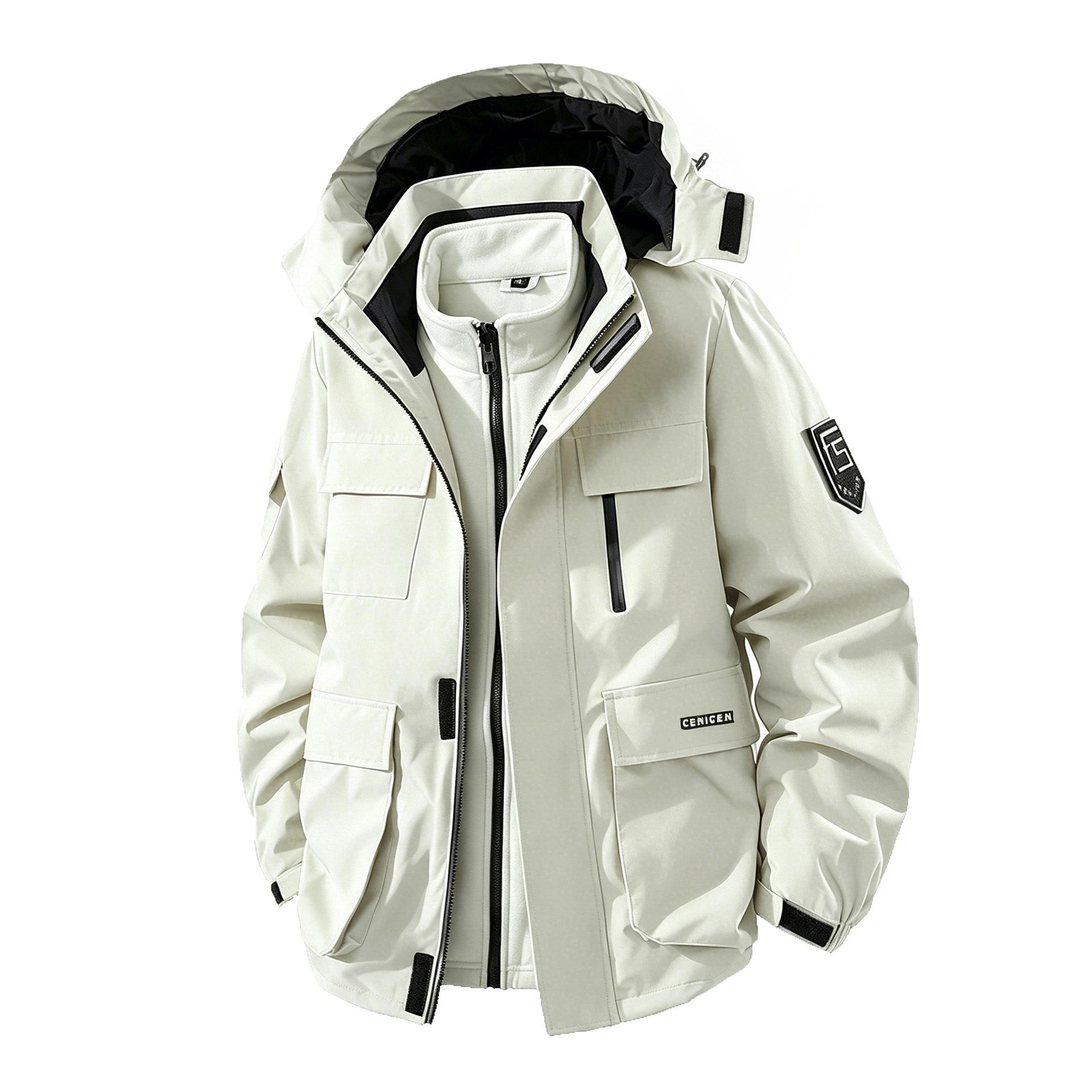 Men`s 3-in-1 Tactical Jacket Fall Winter