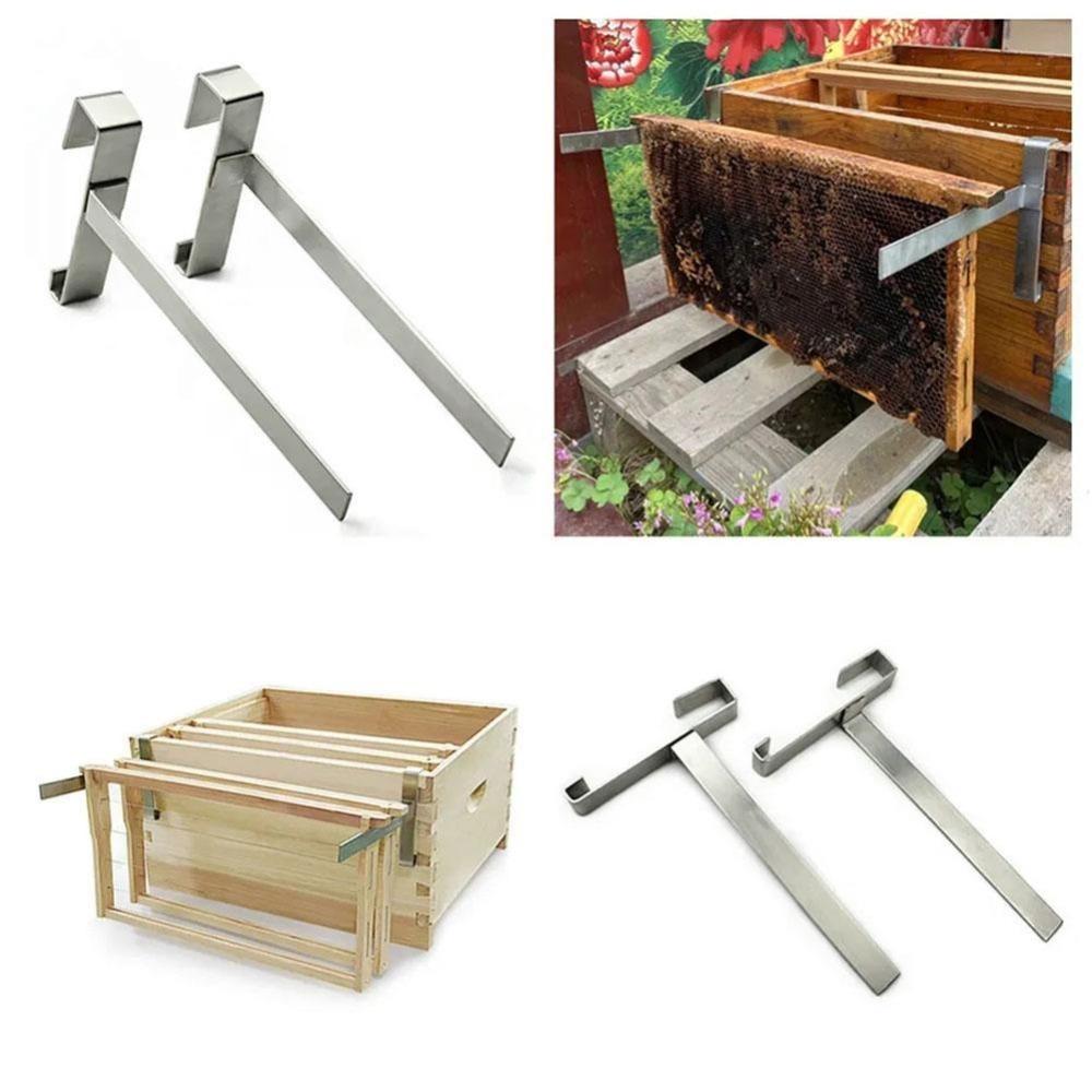2pcs/set Rustproof Bee Hive Storage Shelf Stable Bee Hive Tool  Bee Colony Tools Supplies