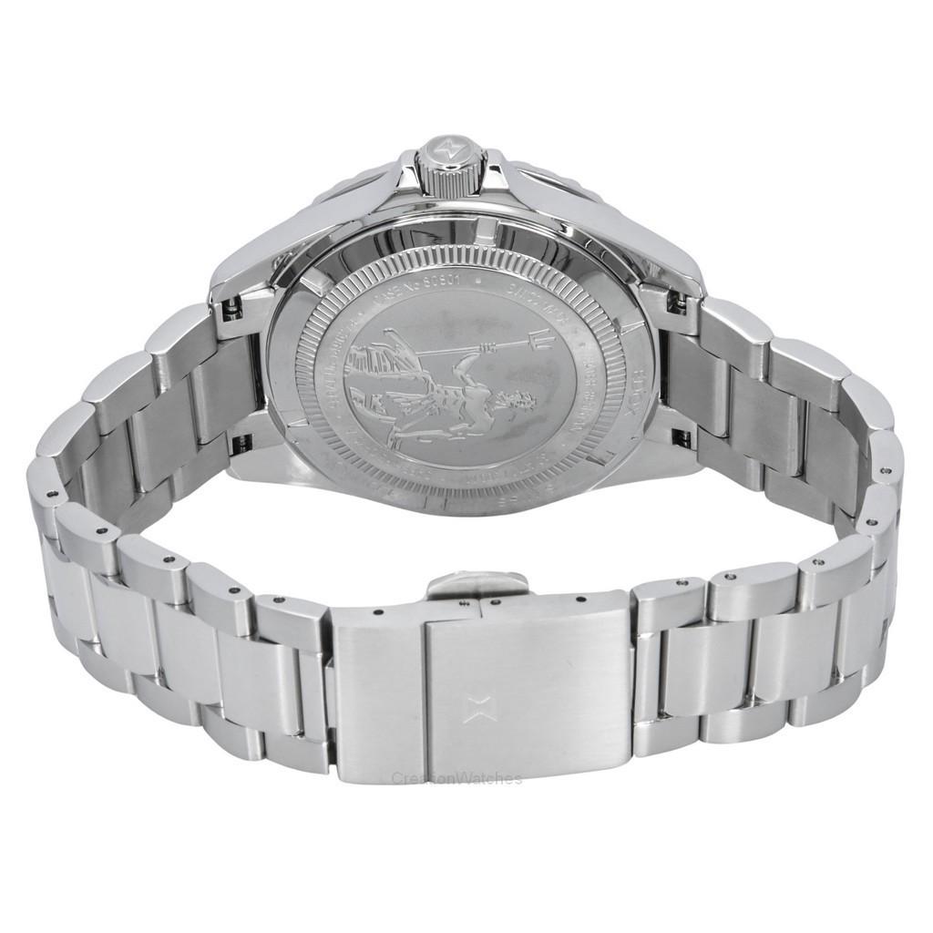 Edox Neptunian Grande Reserve Date Black Dial Automatic Diver's 808013NMNIN 300M Men's Watch