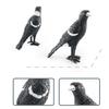 Feather Animal Model Simulated Magpie Pigeon Cuckoo Blue Wren Rusty-breasted Tit Solid Model Ornament PVC Bird Statue Figurine Desktop Decoration