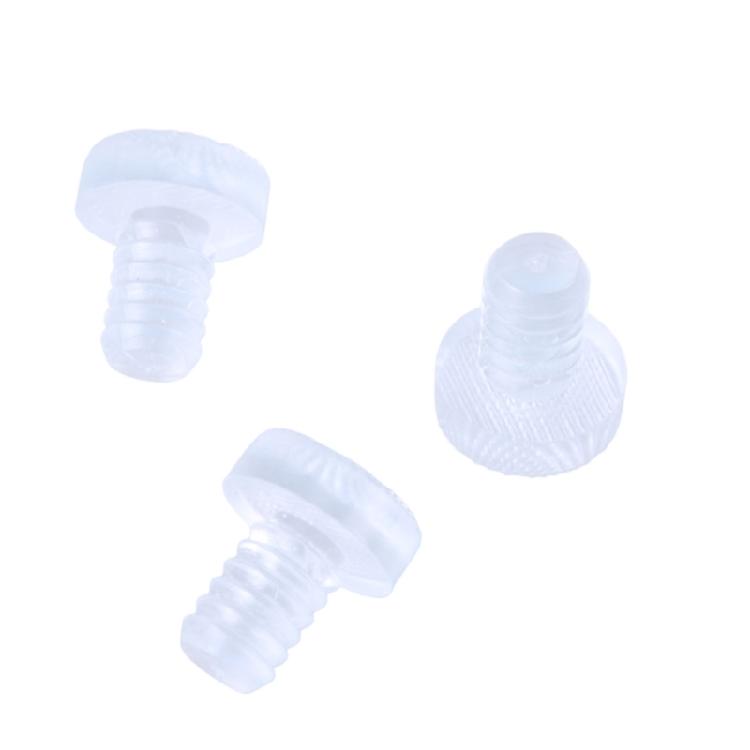 100 Stück Klare Gummi-Möbelpads Tisch Stuhlbein Füße Unterlage für Haushalt