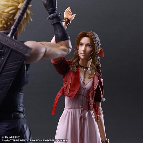 Final Fantasy VII Remake PLAY ARTS Kai Aerith Gainsbourg Reverse PVC Painted Movable Figure
