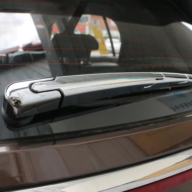 For Kia Sportage 4 QL 2016 2017 2018    ABS Car Rear Wiper Protection Cover Rear Window Wiper Nozzle Trim Accessorie