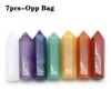 14PCS Natural Stone Set 7 Chakra Reiki Healing Stone Quartz Mineral Ornament Healing Gemstone Home Decoration Craft Stones Gifts