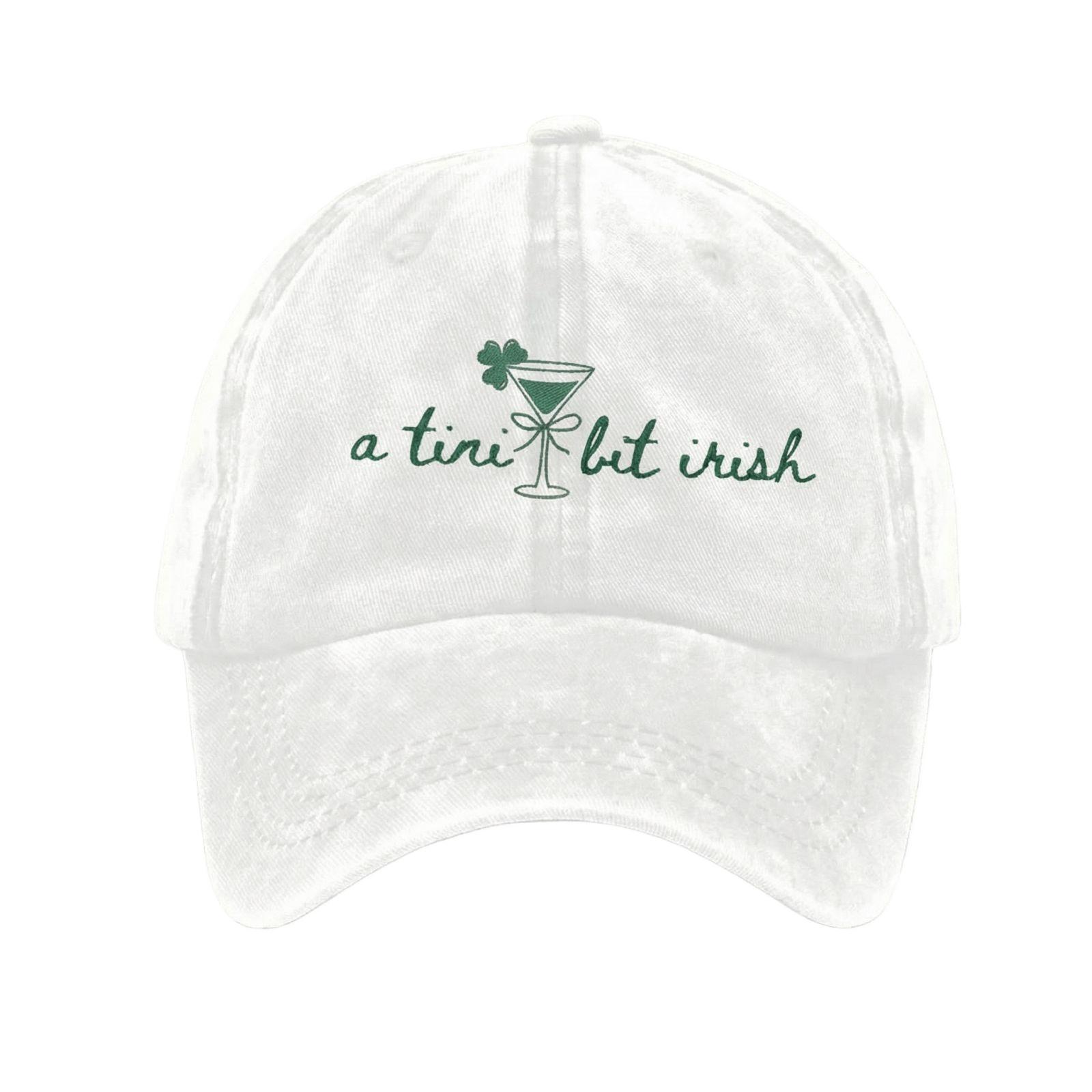 Unisex Irish Baseball Cap, Baseball Cap, St. Patrick s Day Hat - Printed One Size