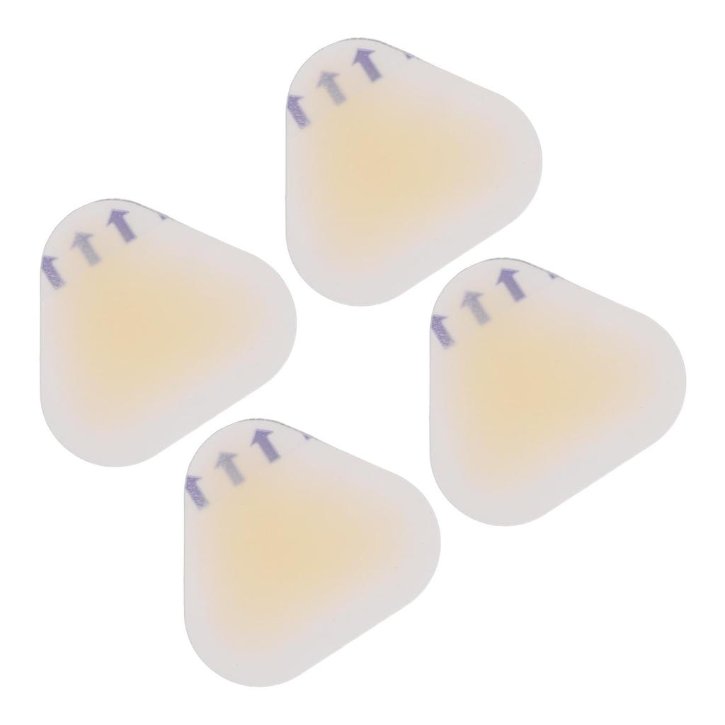 10 Stück Blasenpflaster, Mehrzweck-Blasenpflaster, dünnes Licht, verhindert Abrieb, Gel-Klebe-Blasenpflaster für die Ferse 