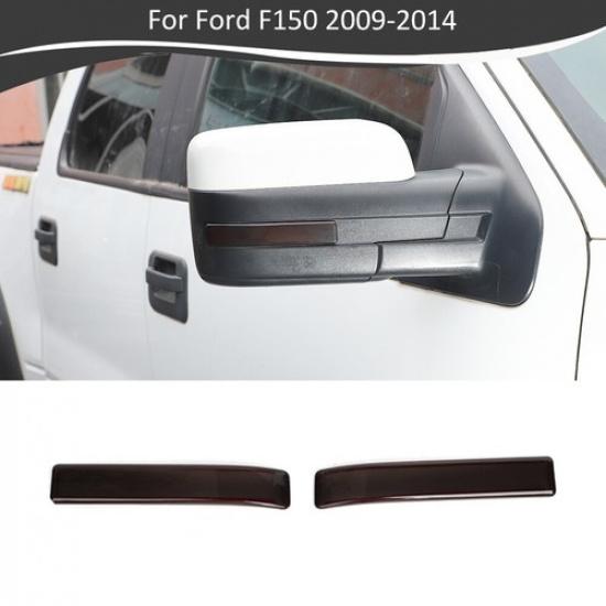 Rearview Mirror Turn Signal Light Cover Trim Decor For Ford F150 Raptor 2009-14